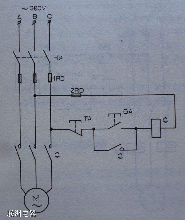 交流接觸器接線圖 3